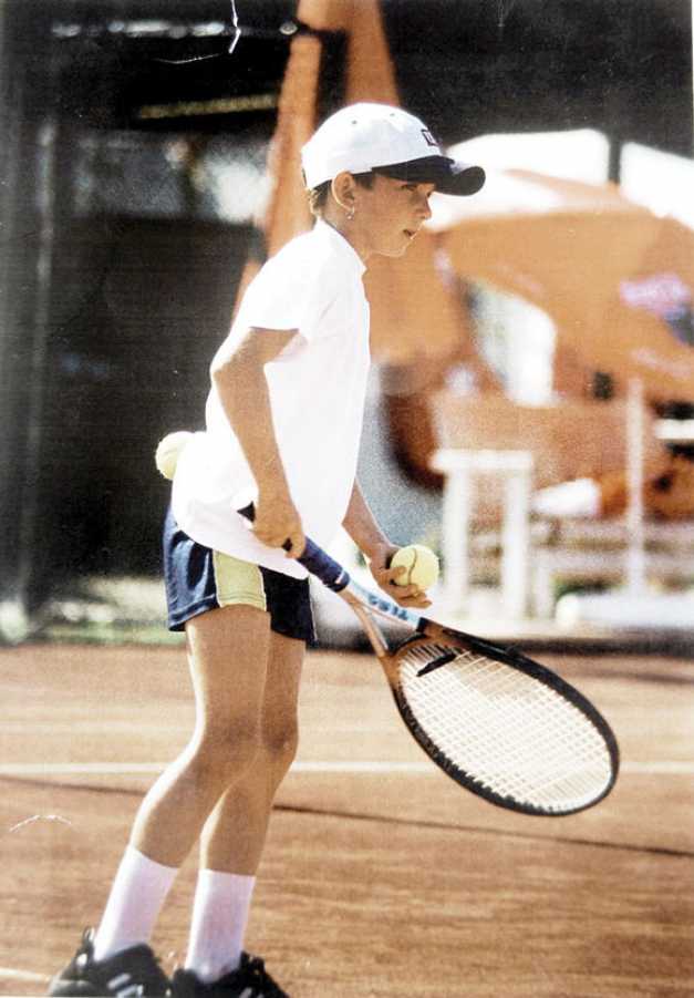 Simona Halep, primii pași în tenis
