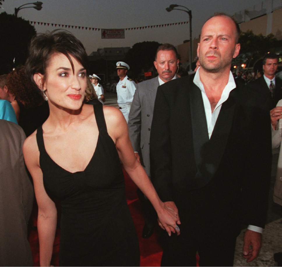 Demi Moore si Bruce Willis
