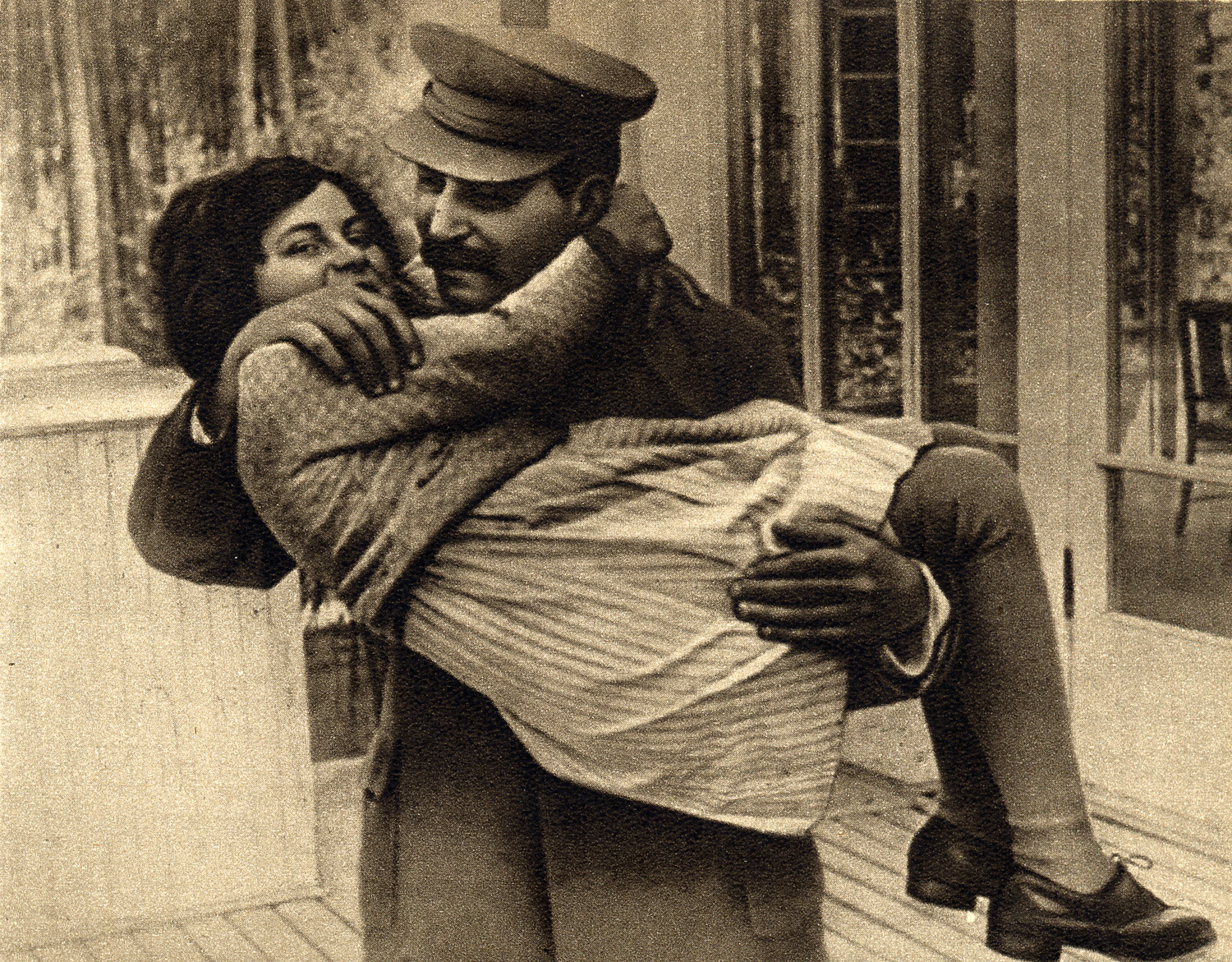 Iosif Stalin și fiica sa, Svetlana Allilueva