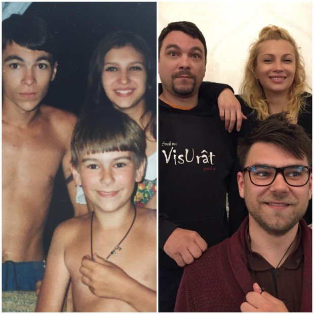 „1998 vs 2016. Eu cu verișorii mei”