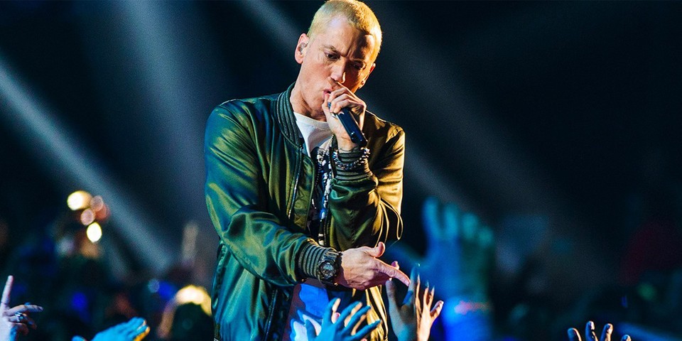 Eminem pe scena