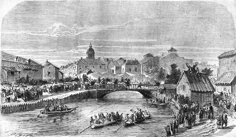 Intrarea lui Carol I în București, 10 mai 1866 (sursa: wikipedia)