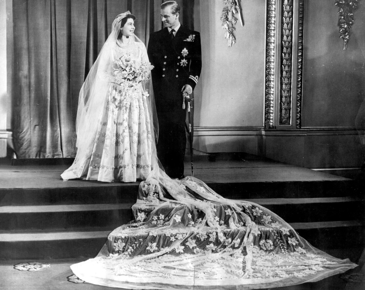 Prințul Philip și Regina Elisabeta