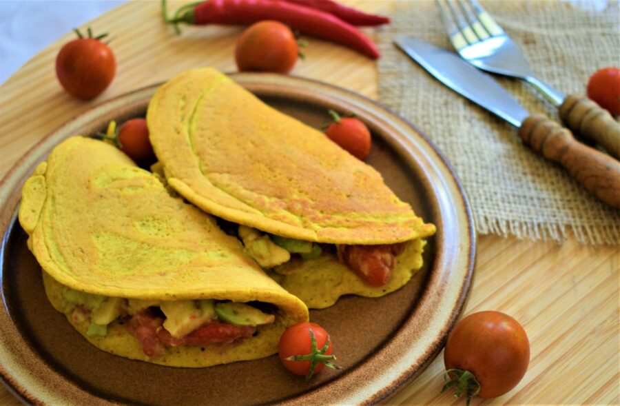 Rețetă de omletă vegană. Care sunt ingredientele de care ai nevoie pentru a prepara o omletă fără ouă