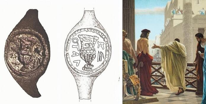 Inelul despre care se spune că i-ar fi aparținut lui Ponțiu Pilat