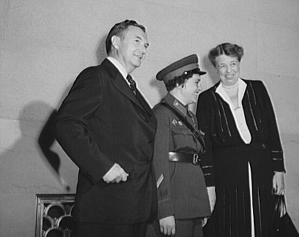 Lyudmila Pavlicenko a fost invitată la Casa Albă