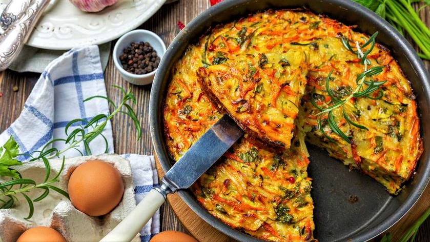 Frittata sau omletă italienească cu legume la cuptor. De ce ingrediente ai nevoie pentru un gust special. Rețeta completă