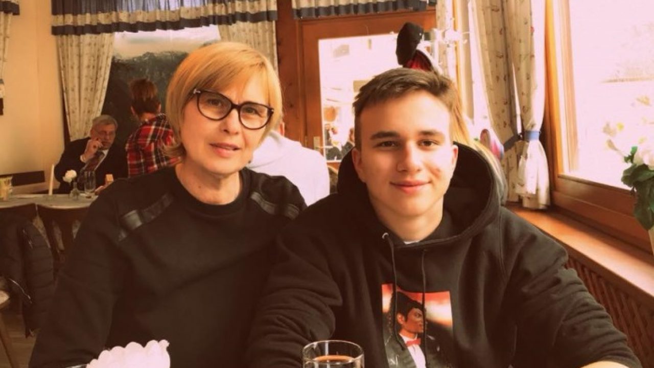 Mariana Pfeiffer și fiul Luca