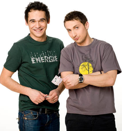 Răzvan și Dani în tinerețe