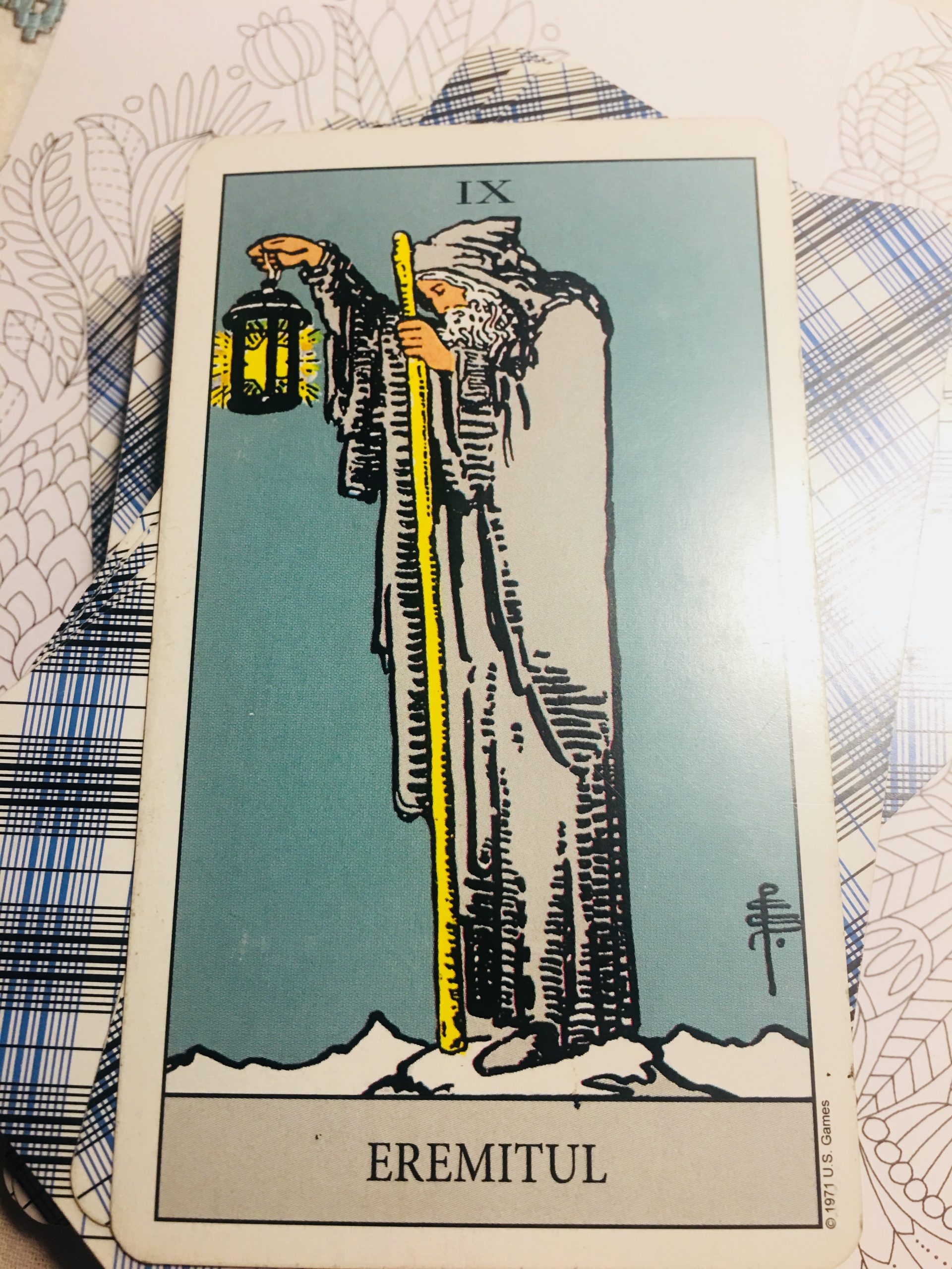 Mesajul cartilor de tarot - Eremitul