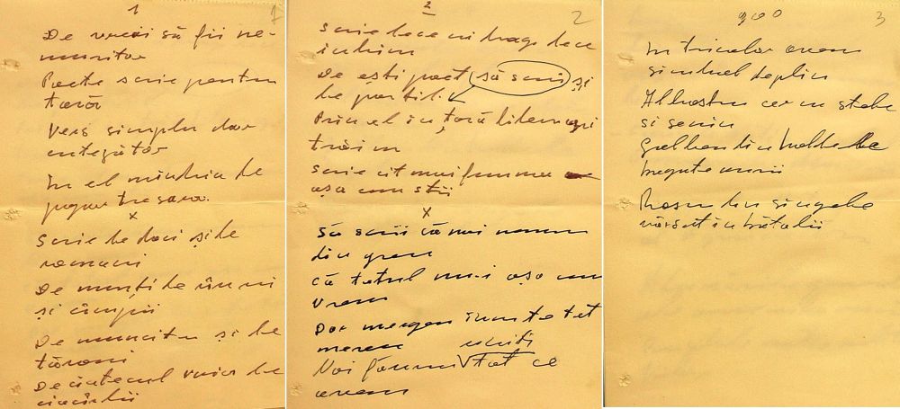 Poezia compusă de Ceaușescu