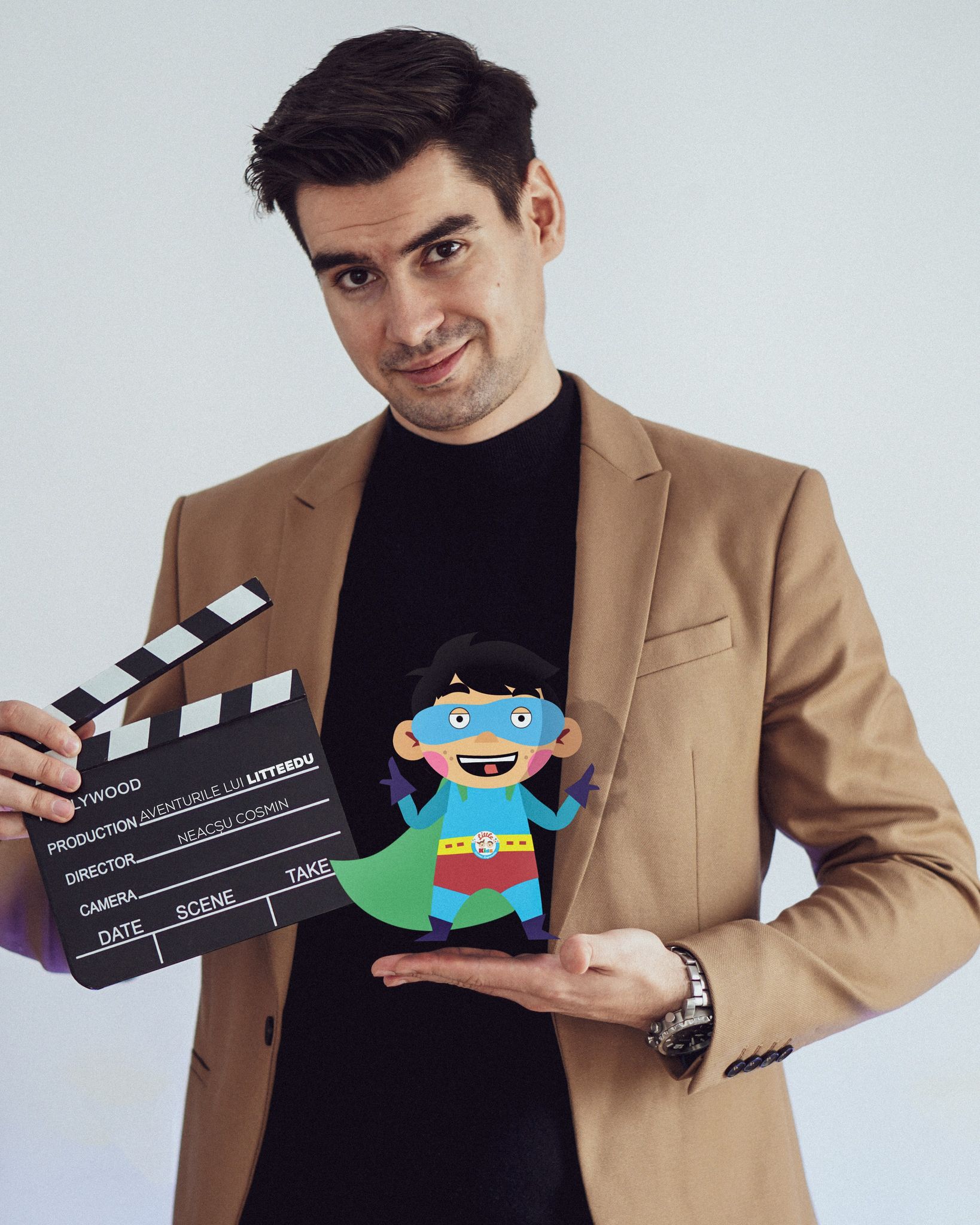 Cosmin Neacșu, creatorul primului supererou animat din România