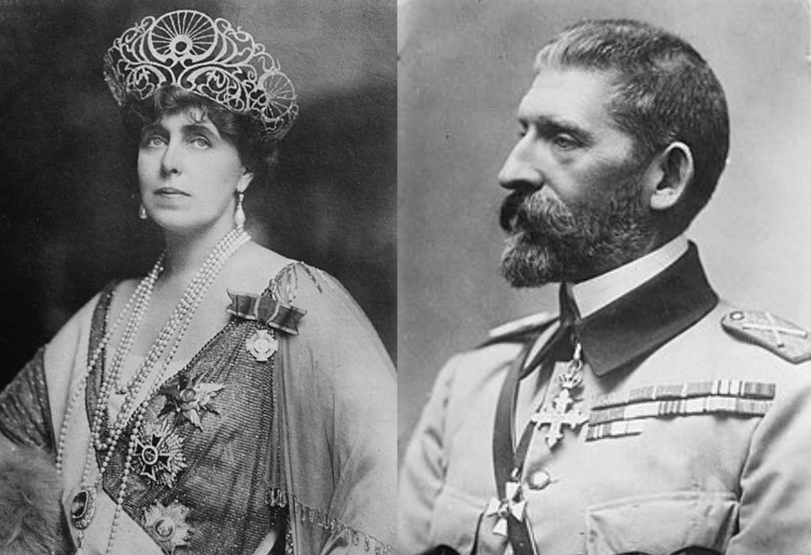 Regina Maria şi Regele Ferdinand I 