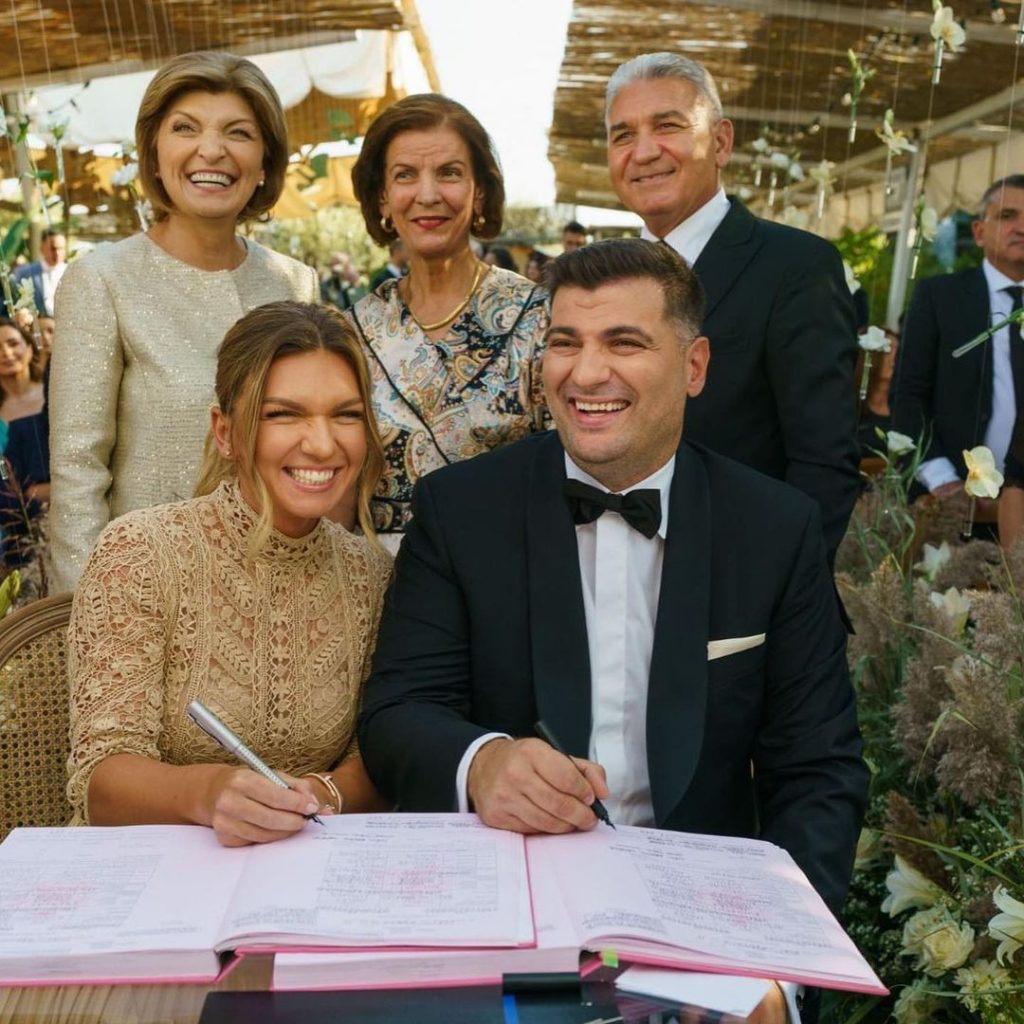 Simona Halep s-a căsătorit cu Toni Iuruc