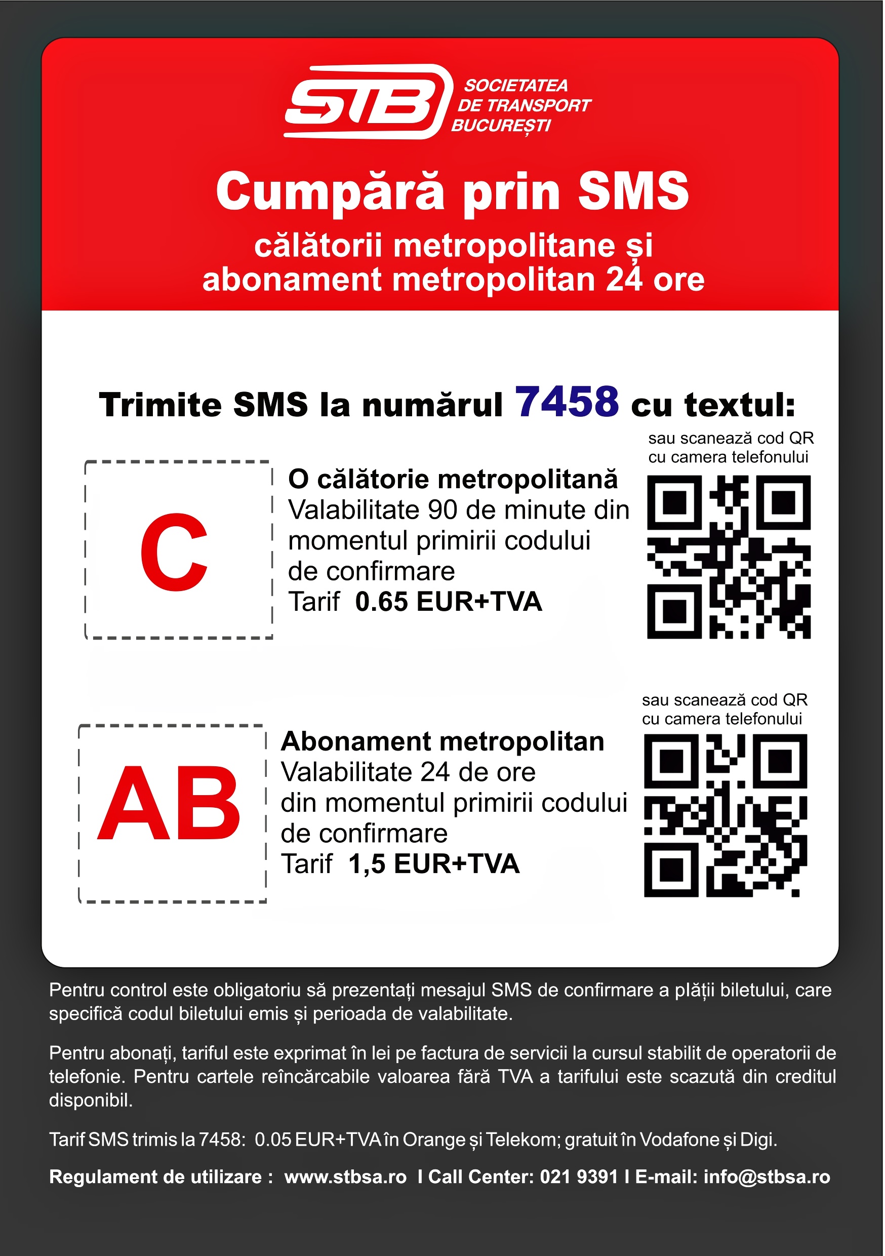 Cum poți cumpăra bilet la STB prin SMS