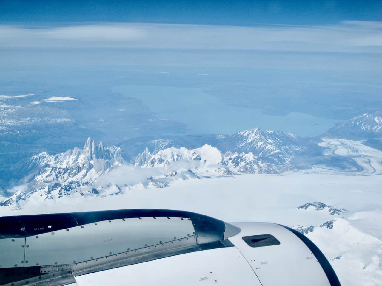 Munții Anzi, în zborul spre Santiago de Chile (SCL)