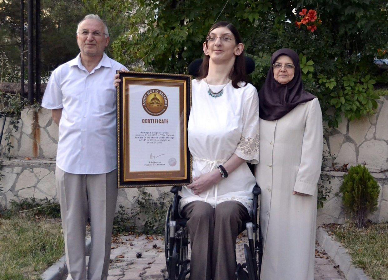 Rumeysa Gelgi, cea mai înaltă femeie din lume