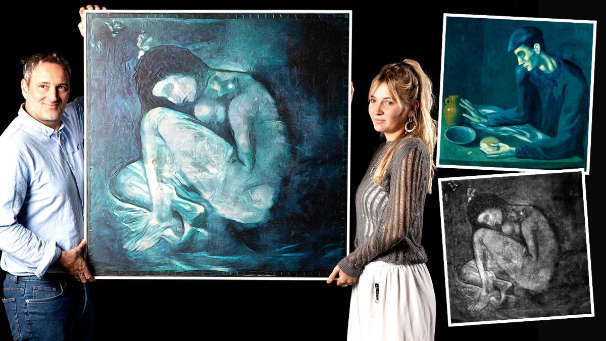 Comoara "ascunsă" de Picasso în tabloul său