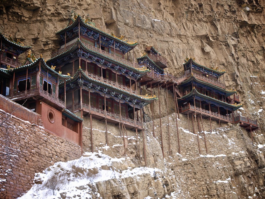 Mănăstirea Xuankong, China