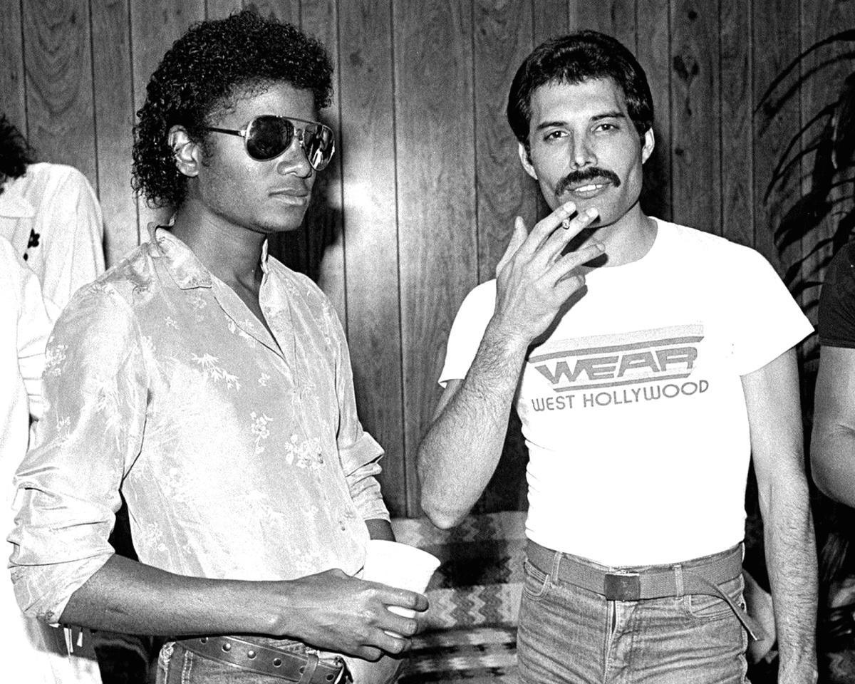 Michael Jackson și Freddie Mercury