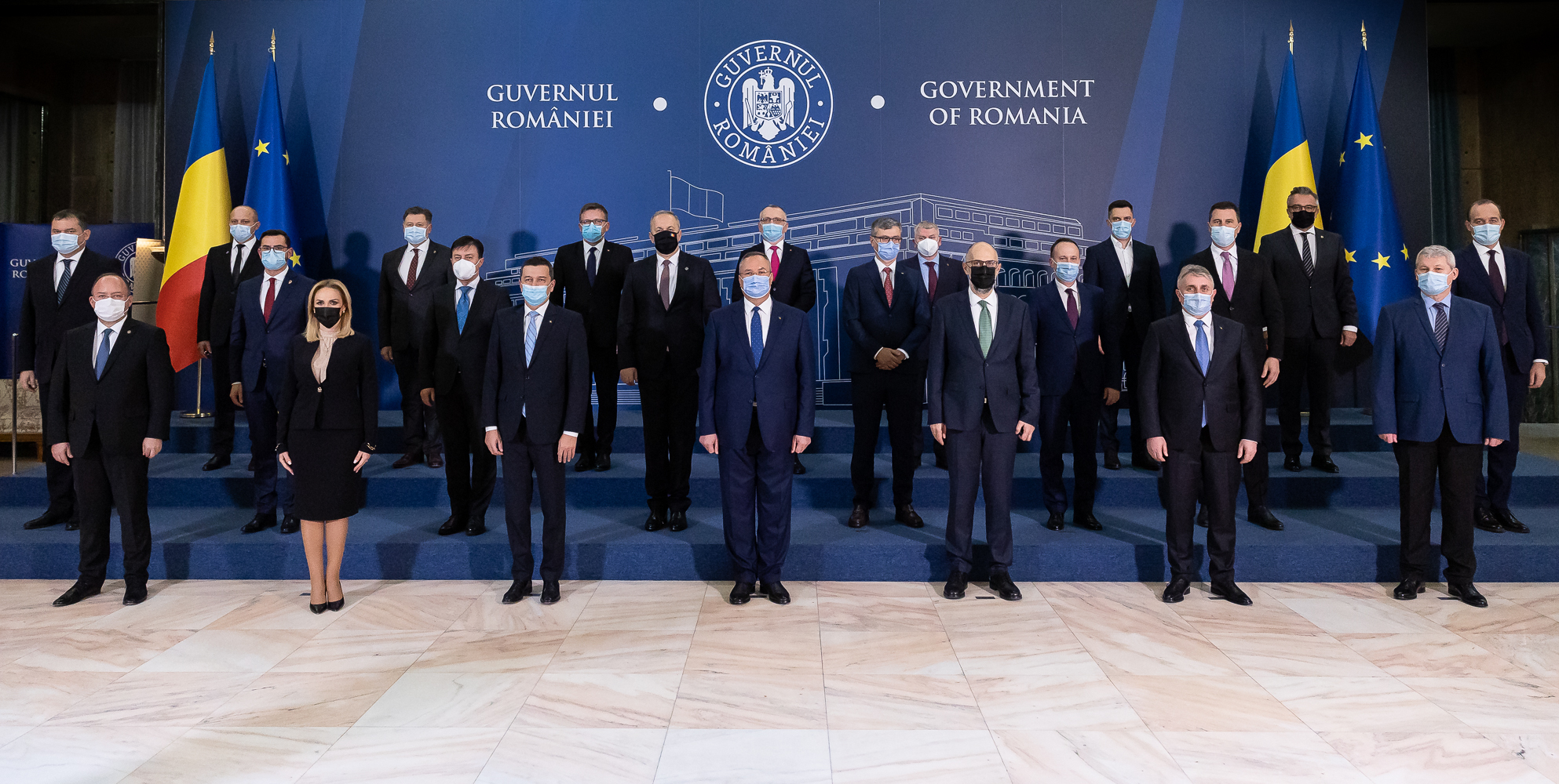 Portofoliul de miniștri din Guvernul Ciucă