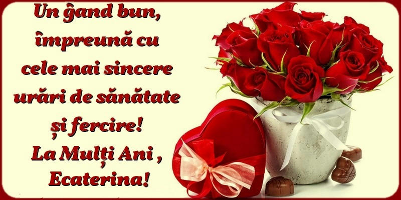 Mesaje de La Mulți Ani de Sfânta Ecaterina