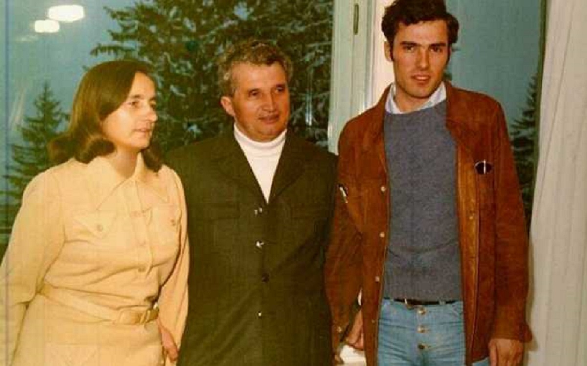 Nicu Ceaușescu alături de părinții săi