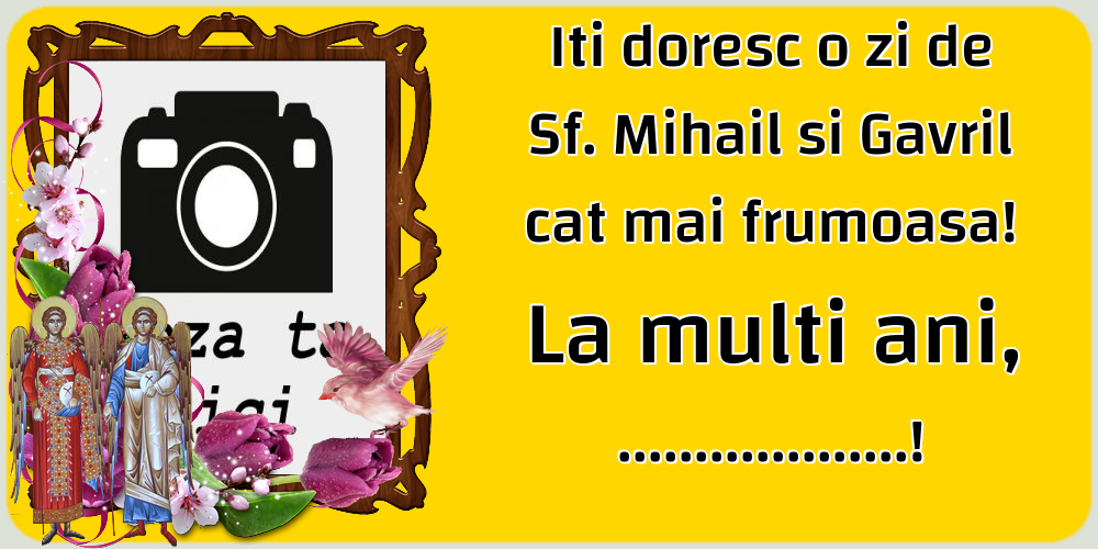 Imagini cu mesaje de Sfinții Mihail și Gavril