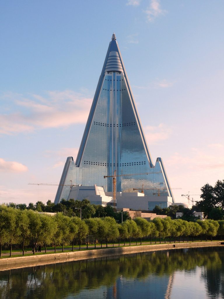 Hotel Ryugyong, Phenian, Coreea de Nord  