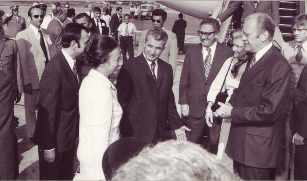 Gerald Ford și Nicolae Ceaușescu
