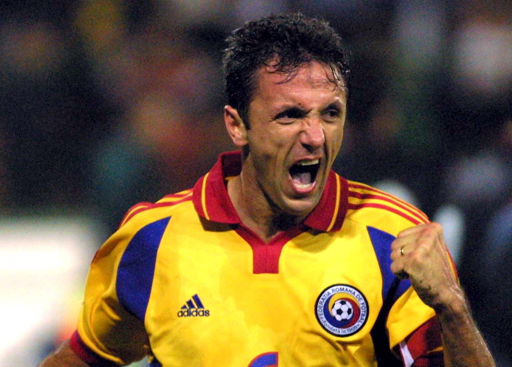 Gică Popescu, în tricoul echipei naționale a României