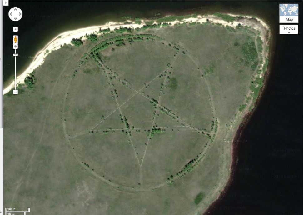 lucruri ciudate google earth