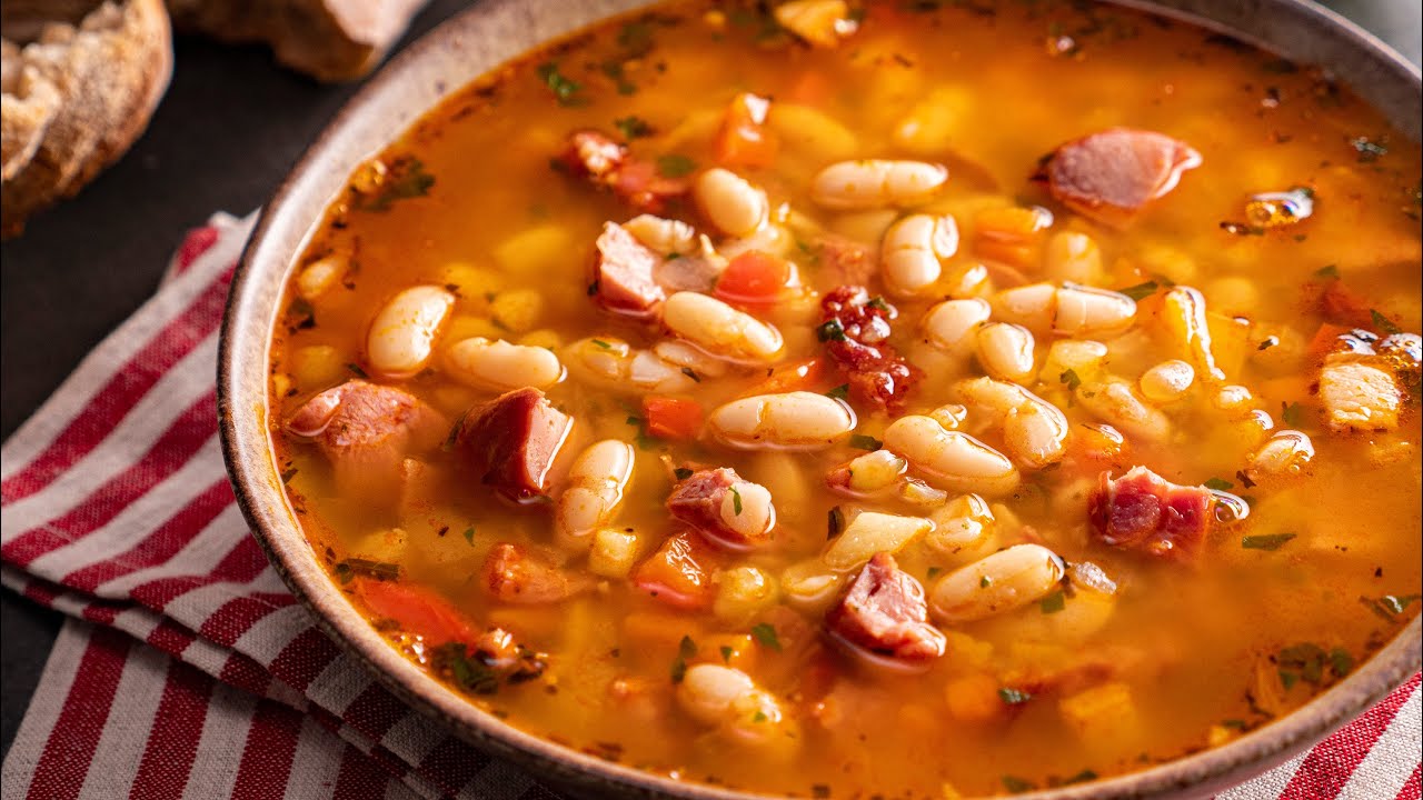 Rețetă ciorbă de fasole cu afumătură
