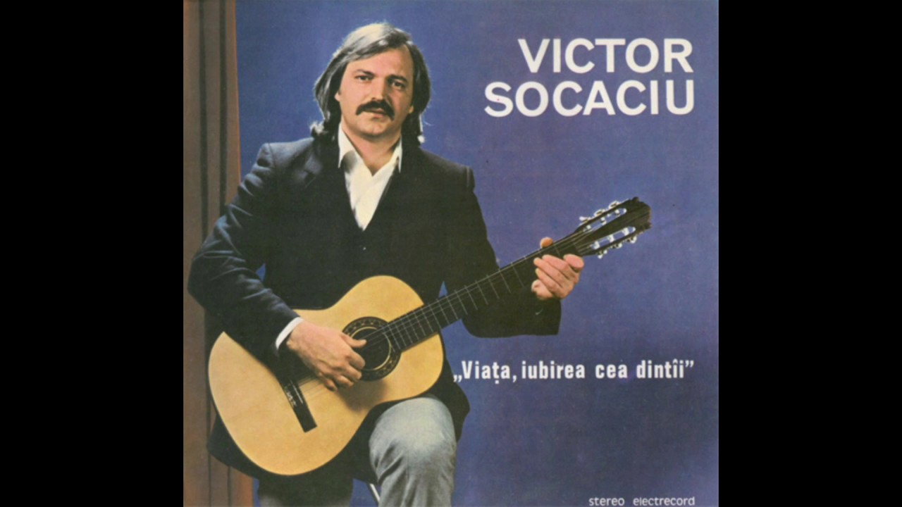 Victor Socaciu, în tinerețe