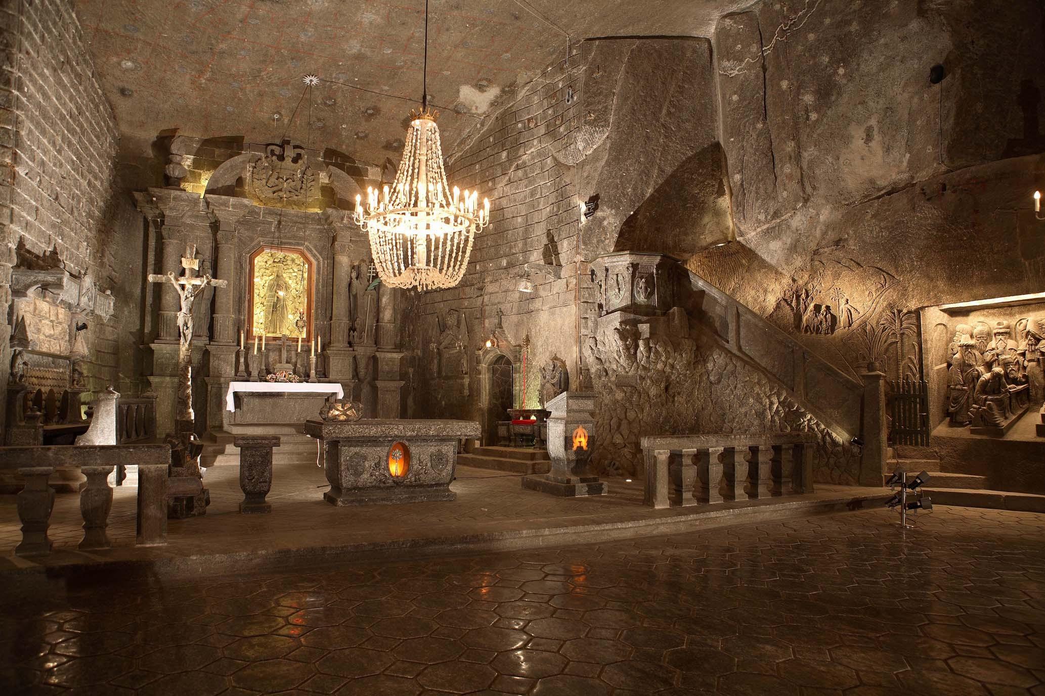 Mina de sare Wieliczka, Polonia