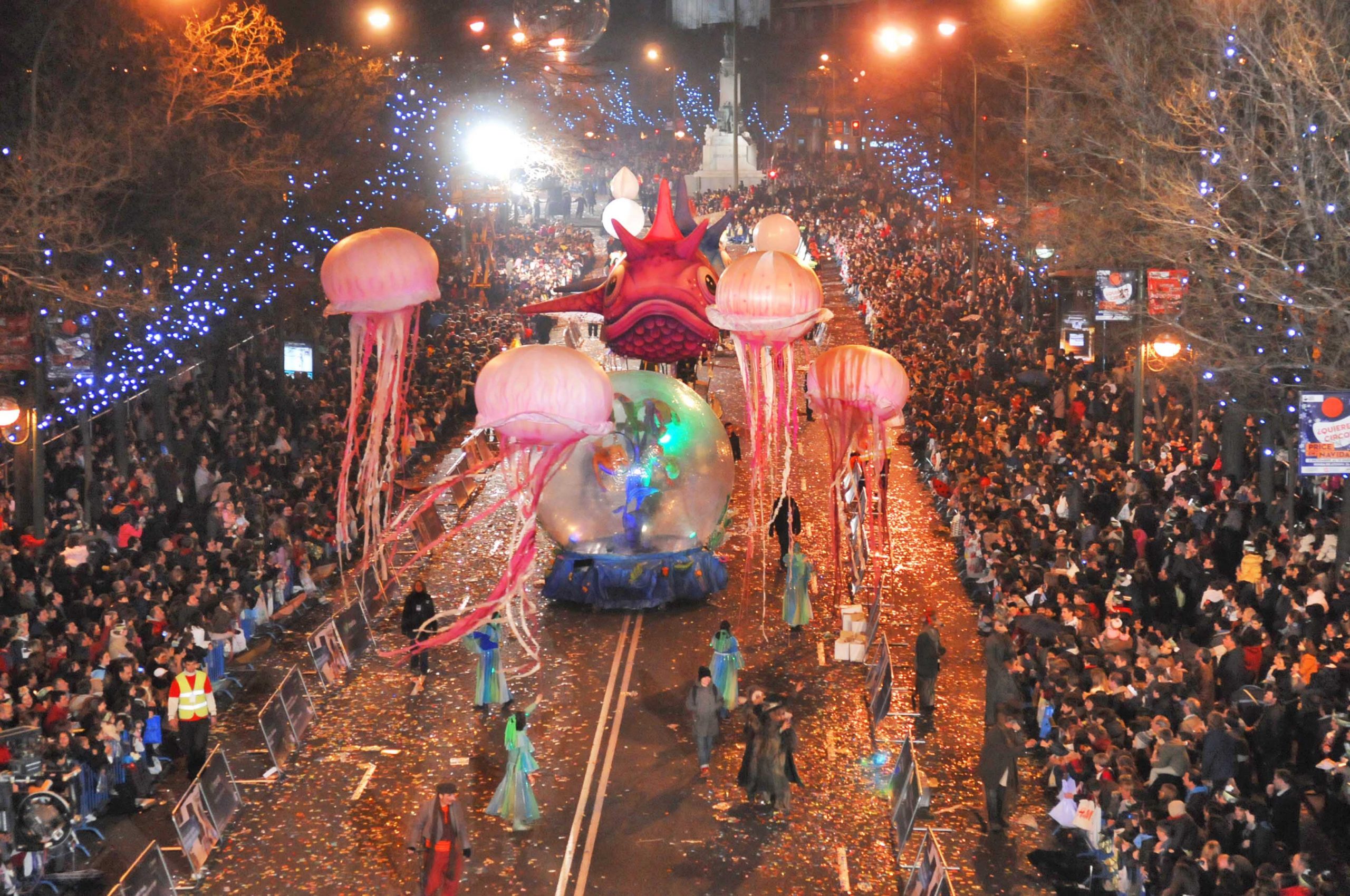 El Día de los Reyes pe străzile din Madrid
