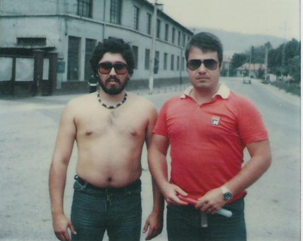 Serghei Mizil (stânga) și Jean Maurer
