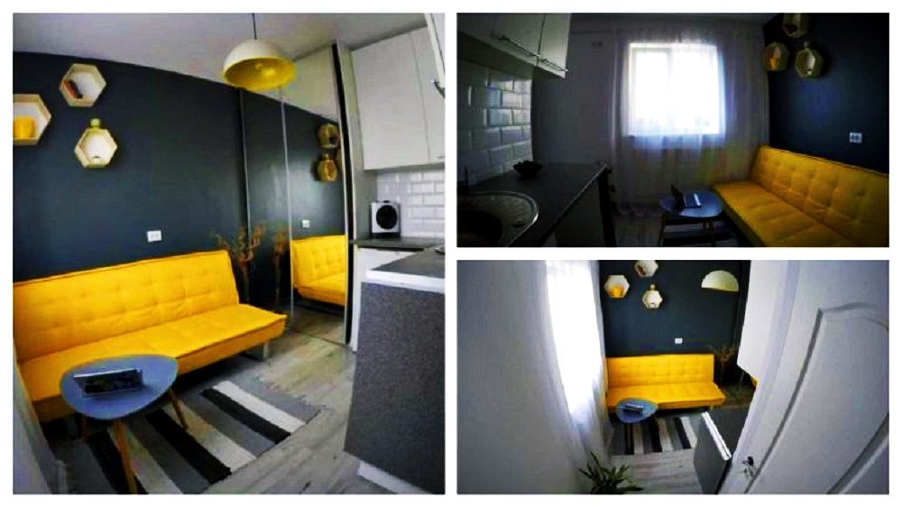 metri pătrați garsonieră