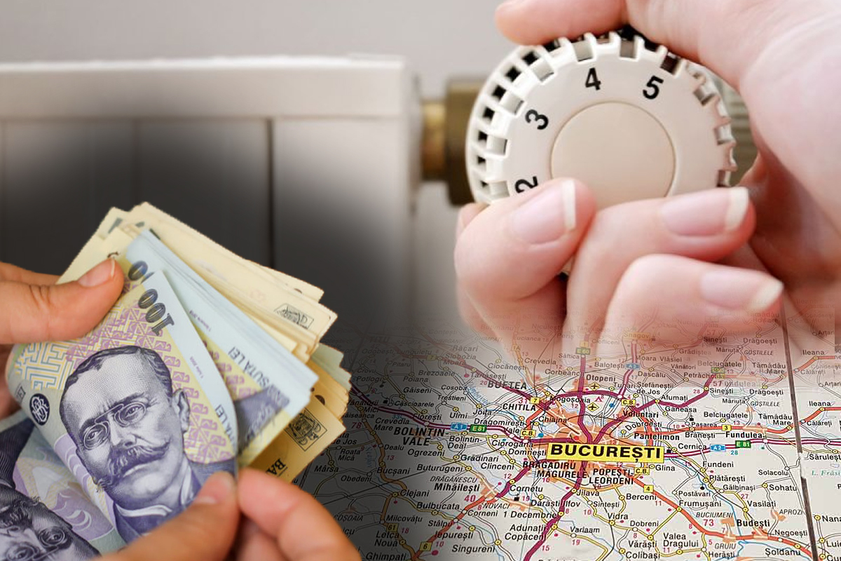 Cât va costa gigacaloria, în București. De la 1 aprilie, prețul se dublează