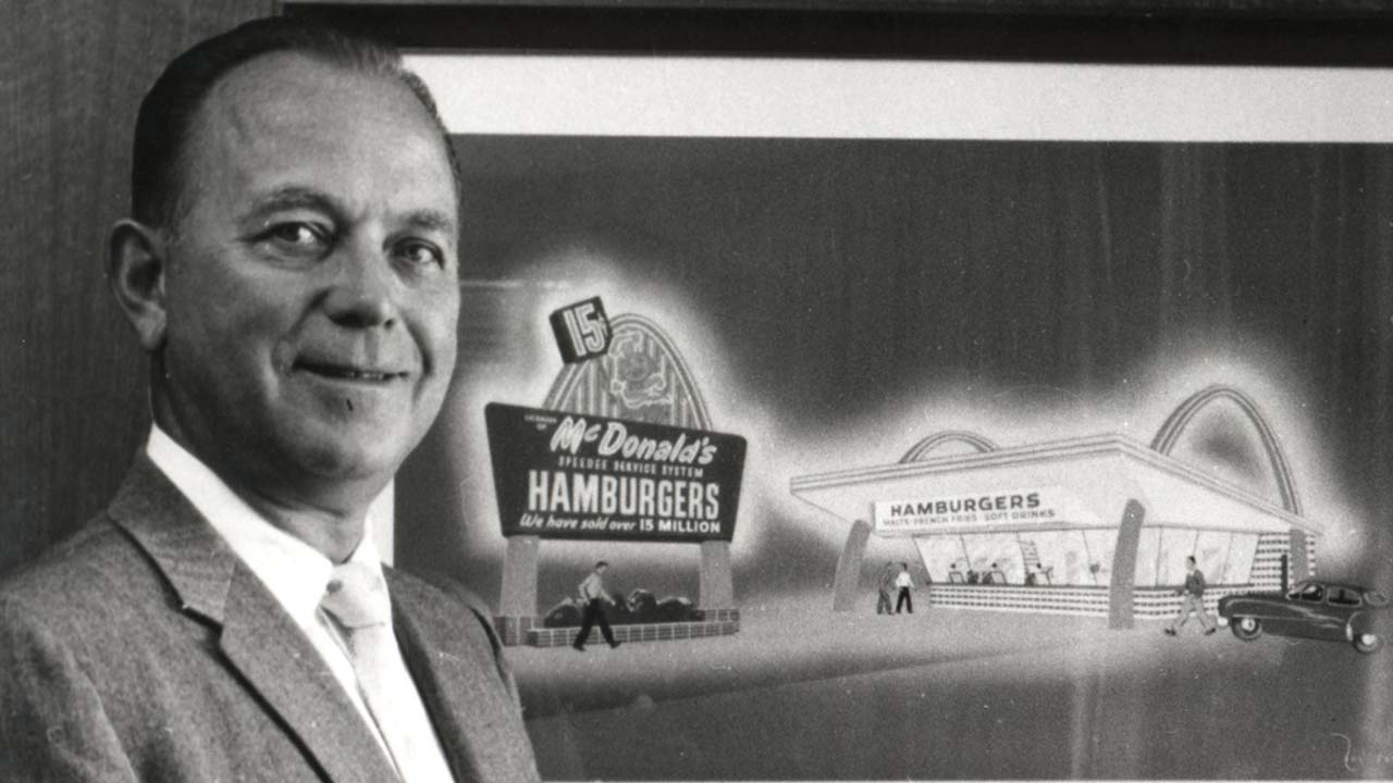 Ray Kroc, cel înregistrat ca fondator al McDonald’s