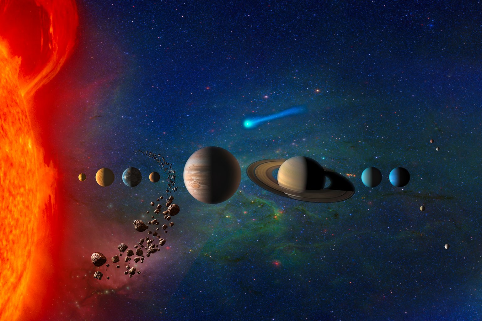 Cum s-a format centura de asteroizi între Marte și Jupiter. Procesul explicat de oamenii de știință