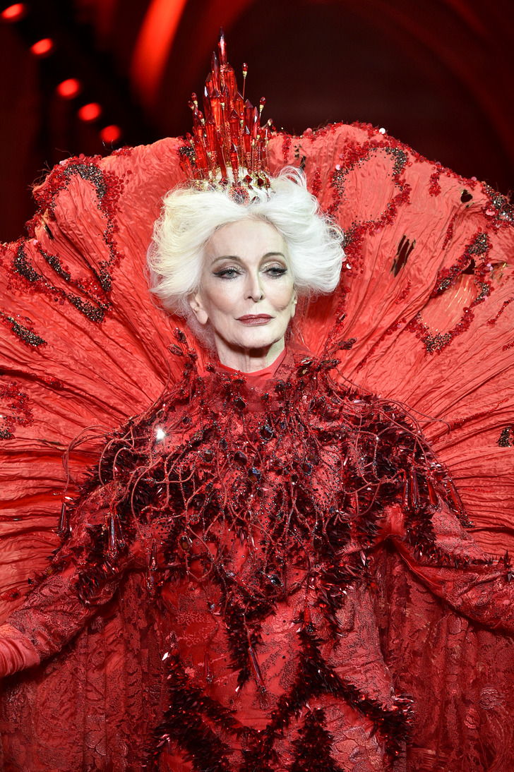 Carmen Dell’Orefice / Kristy Sparrow/Getty Images Entertainment/Getty Images