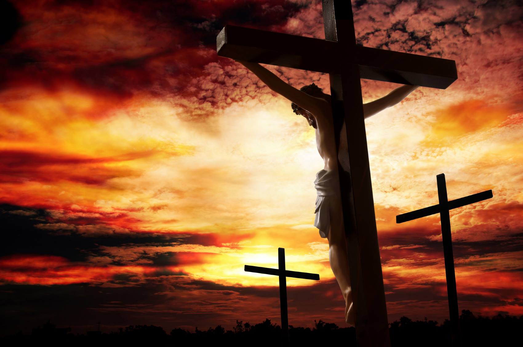 Iisus răstignit pe cruce