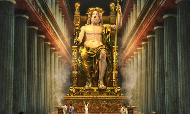 Cele 7 minuni ale Lumii Antice - Statuia lui Zeus