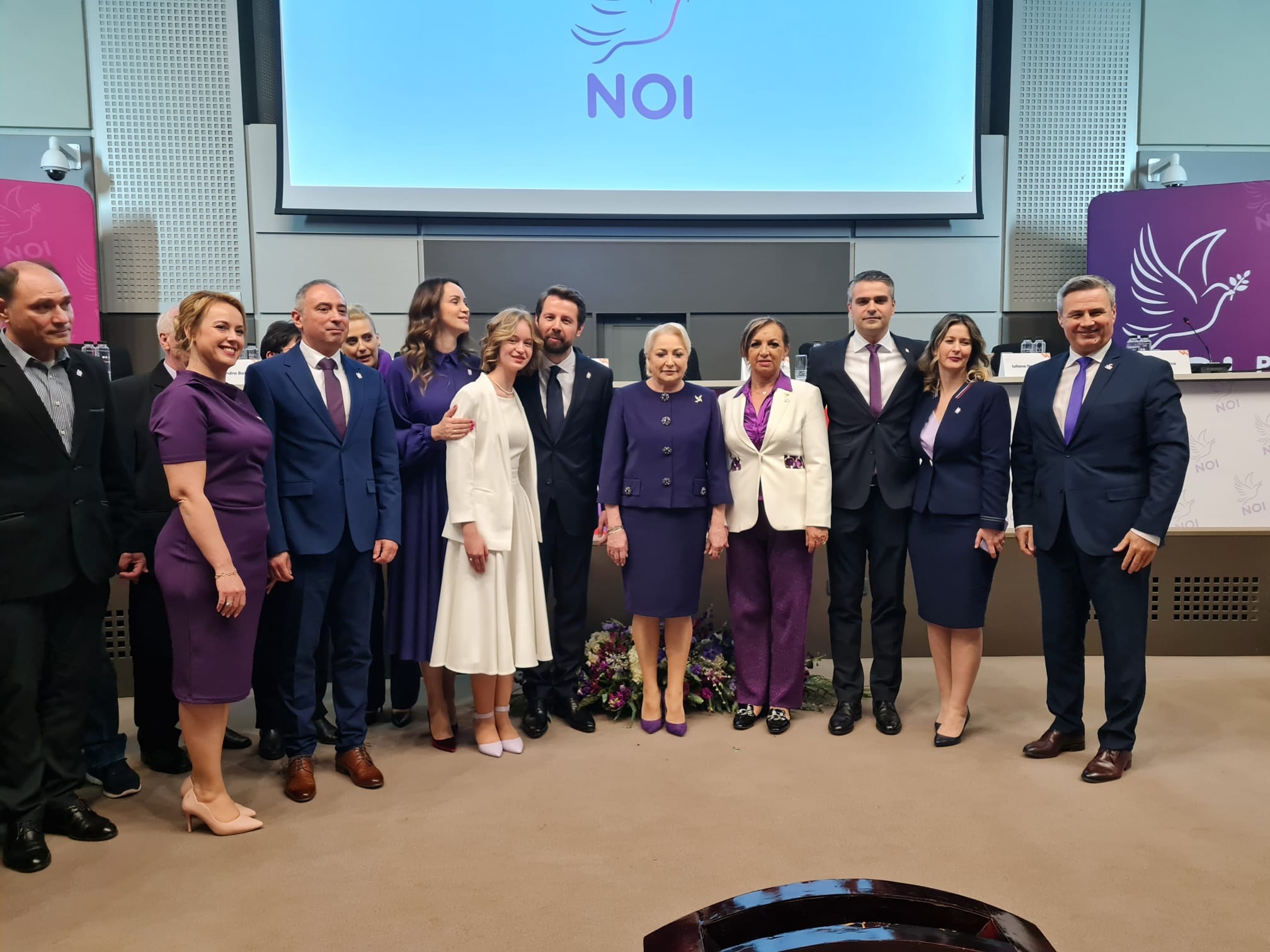 Viorica Dăncilă a fost aleasă în funcția de președinte al partidului NOI