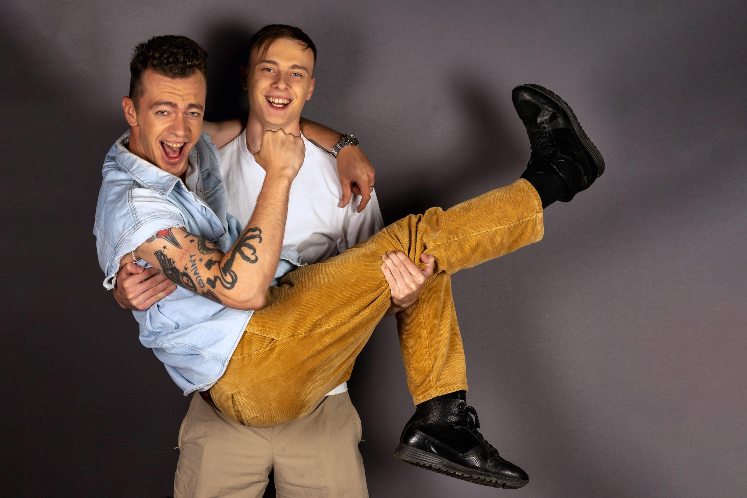 Jean Gavril și fratele lui, Dinu