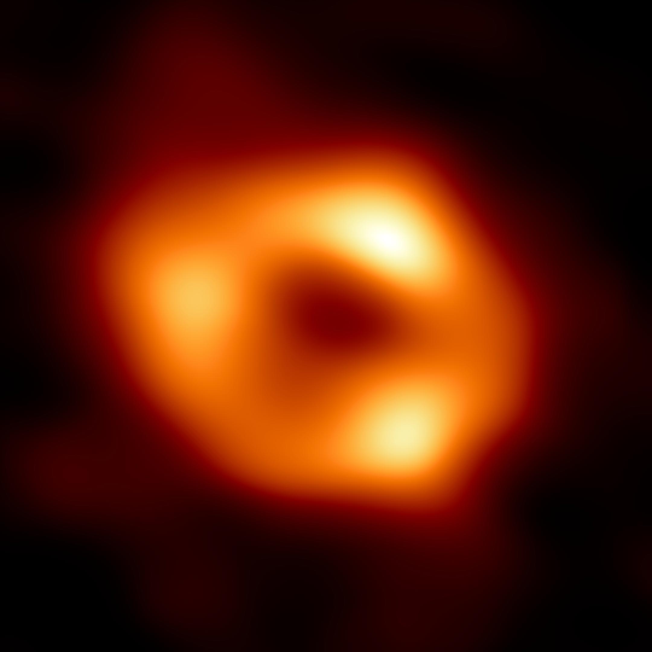 Imagine istorică cu gaura neagră din Calea Lactee: Sagittarius A*