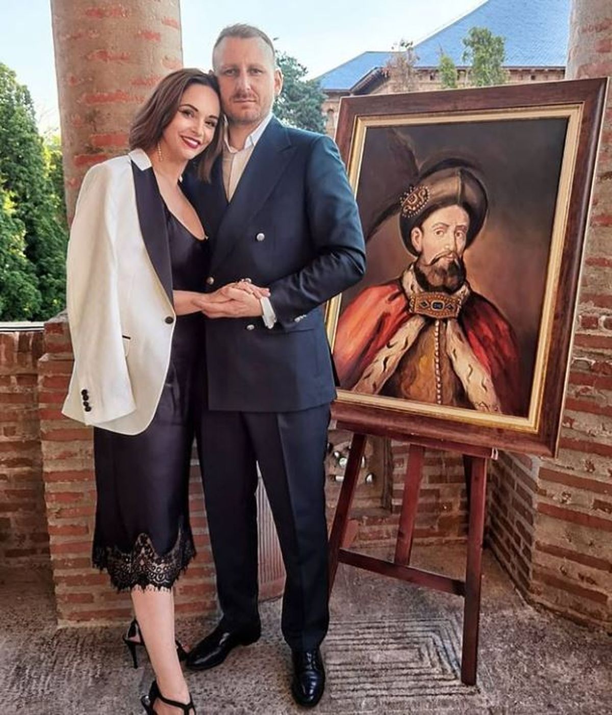 Andreei Marin, alături de iubitul ei, Adrian Brâncoveanu