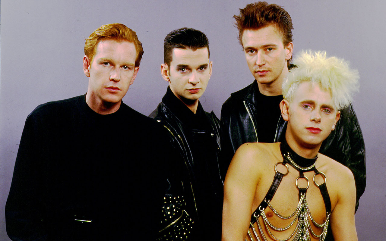 Andrew Fletcher, Dave Gahan, Alan Wilder și Martin Gore, Depeche Mode / Foto: Paul Natkin/WireImage)