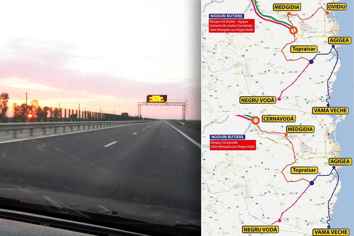 Ce variante de drum ai spre mare, atunci când circulația este închisă pe Autostrada Soarelui. 11 rute alternative